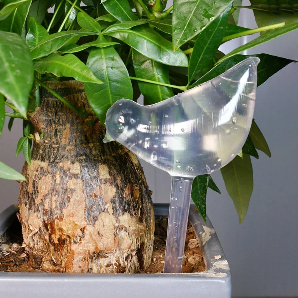 Bird-Shaped Self-Watering Globes 5 Pack – Automatic Plant Drip