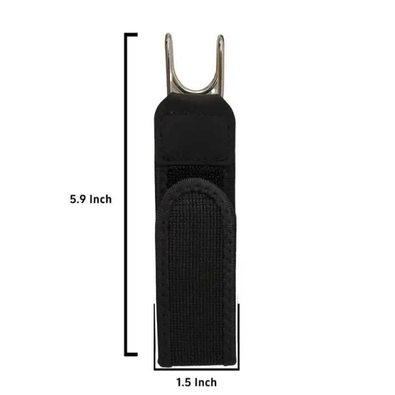 Buckleless Elastic Belt – Adjustable Metal Hook Invisible Waist Belt