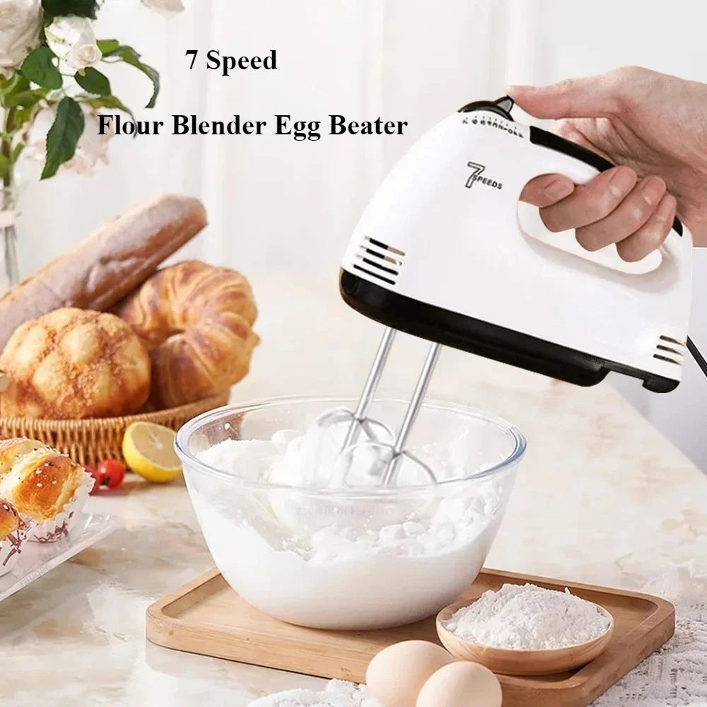 NOCCLILI 7-Speed Electric Hand Mixer for Baking | 220V