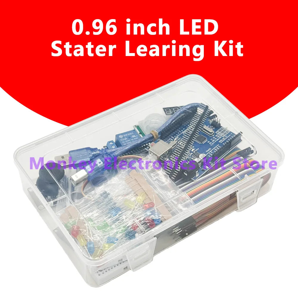 OLED Starter Learning Kit – R3 Board & LCD 1602 for Beginners