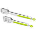 Stainless Steel BBQ Tongs – Non-Slip Long Handle Kitchen Tool
