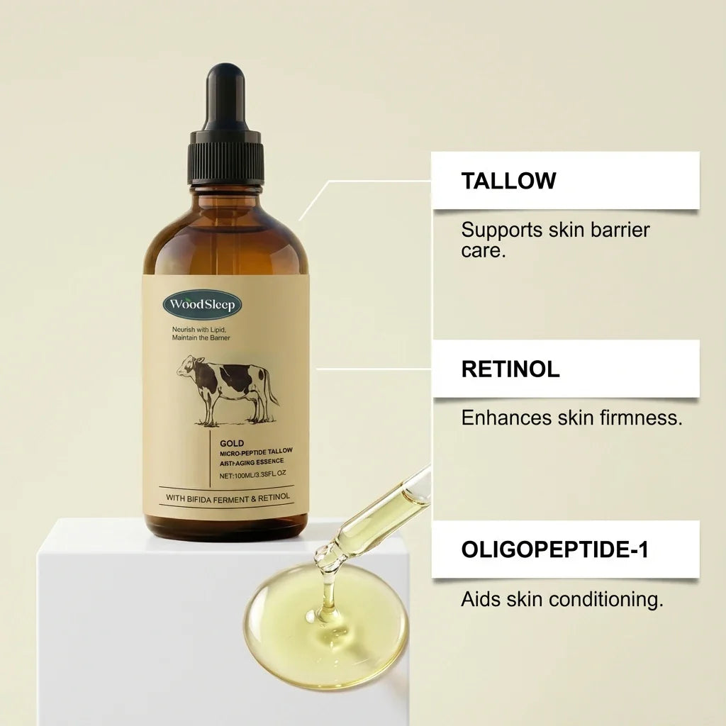 OceAura Beef Tallow Hydrating Face Serum 100ml | Daily Glow