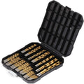 99-Pc Titanium HSS Drill Bit Set 1.5–10mm | Steel Wood Plastic