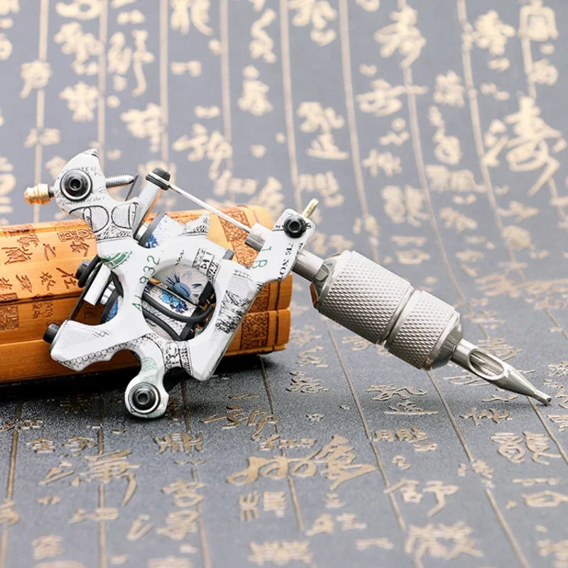 Carbon Steel Rotary Tattoo Machine – Shader & Liner Gun