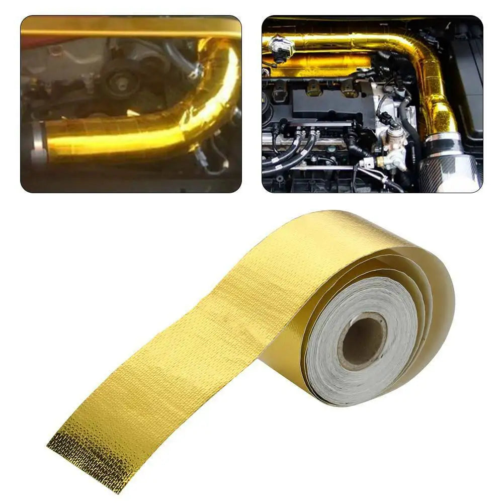 Reflective Self Adhesive Tape Gold Sliver Temperature Heat Insulation