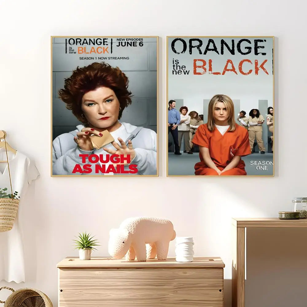 Orange Is the New Black Poster – HD Waterproof Wall Sticker
