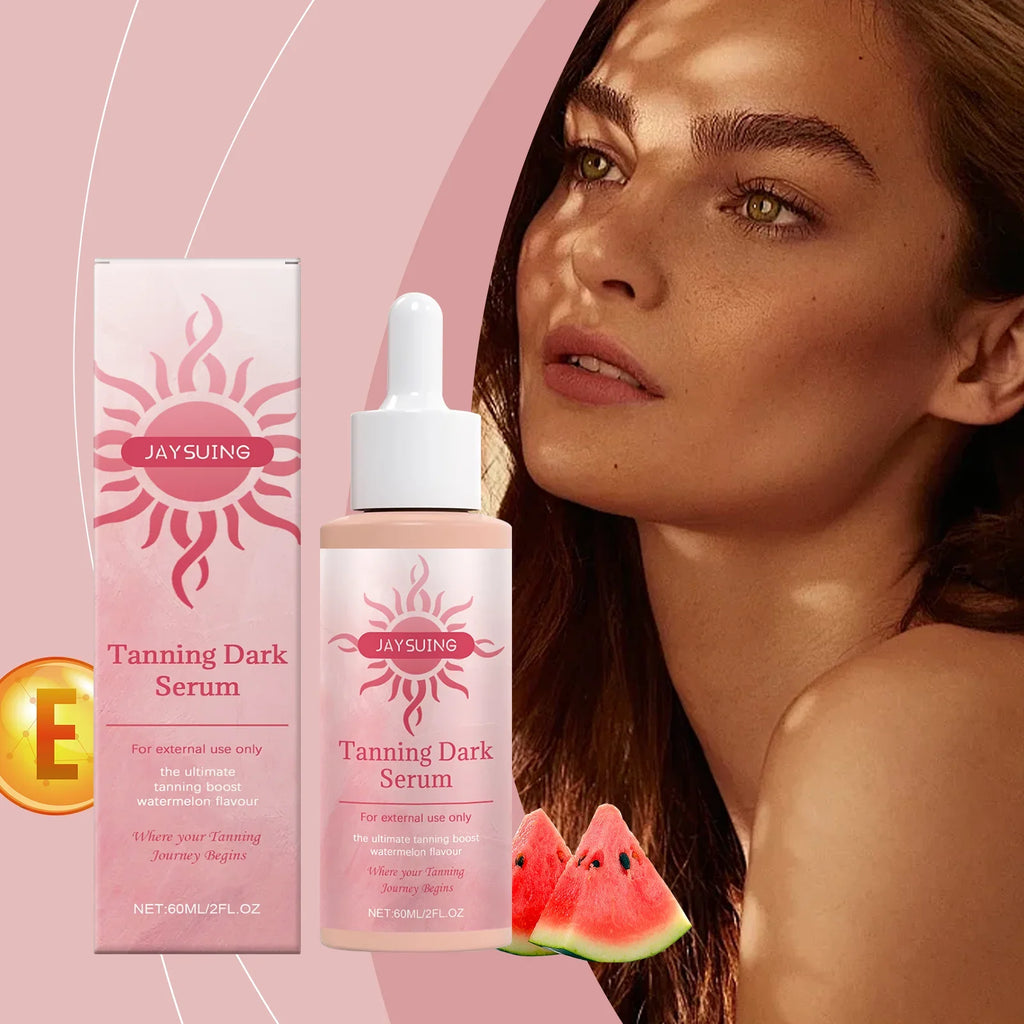 Jaysuing Watermelon Self Tanner Dark Drops – Vitamin E 60ml