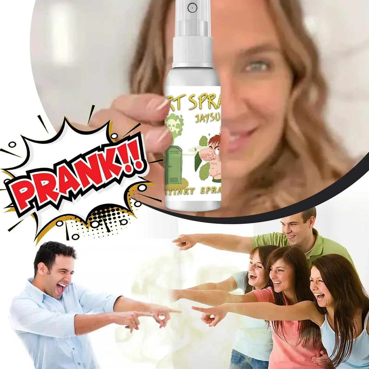 30ml Liquid Fart Spray – Stink Prank Gag Toy, Non-Toxic