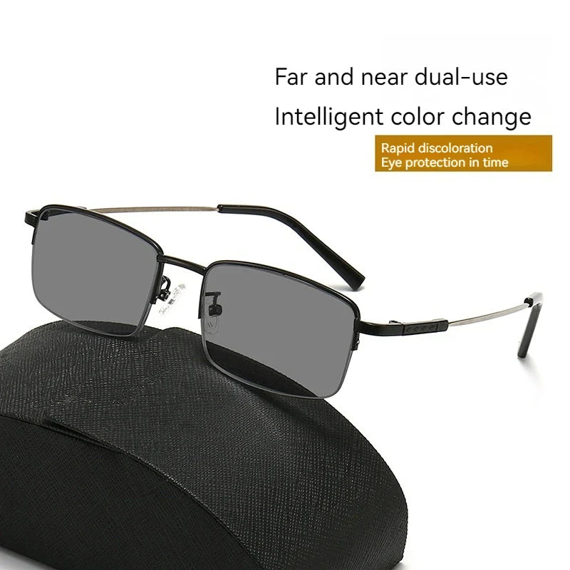 Multifocal Progressive Reading Glasses – HD Photochromic