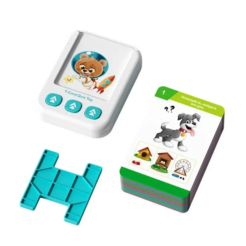 Bilingual Flashcard Learning Machine for Kids | 55 Cards