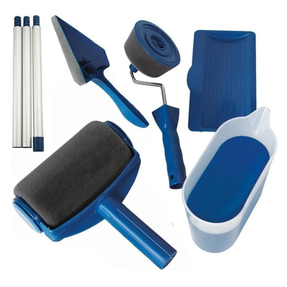Corner Paint Brush Roller Kit – Foam & Triangle Brushes