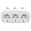 EU Electrical Socket with ON/OFF Switch – Euro Wall Outlet