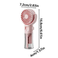 Mini Handheld Misting Fan – USB Rechargeable Water Spray Fan