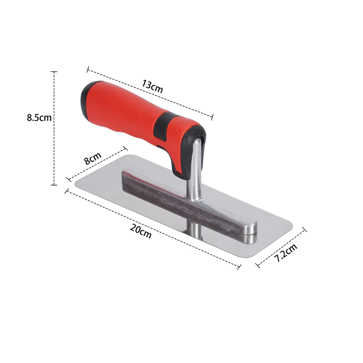 3-Piece Stainless Steel Plastering Trowel Set | Paint Scraper