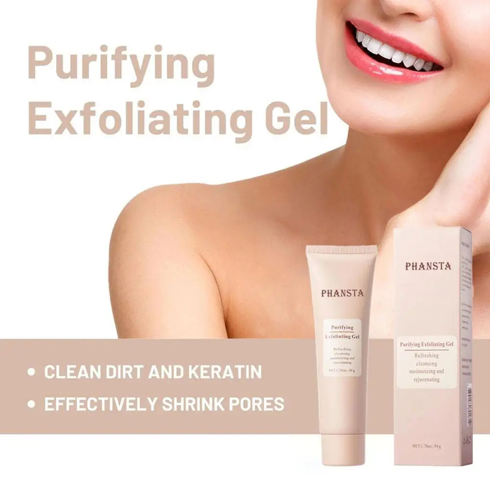 Face Exfoliating Gel – Deep Pore Cleanse & Gentle Scrub