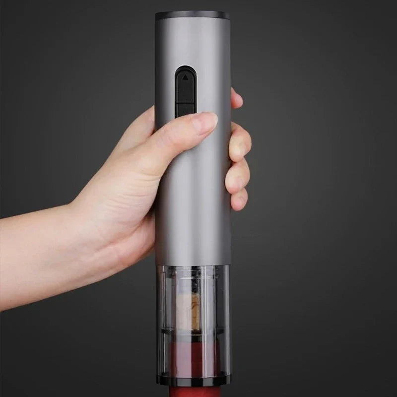 Electric Wine Opener – Rechargeable Automatic Corkscrew & Foil Cutter