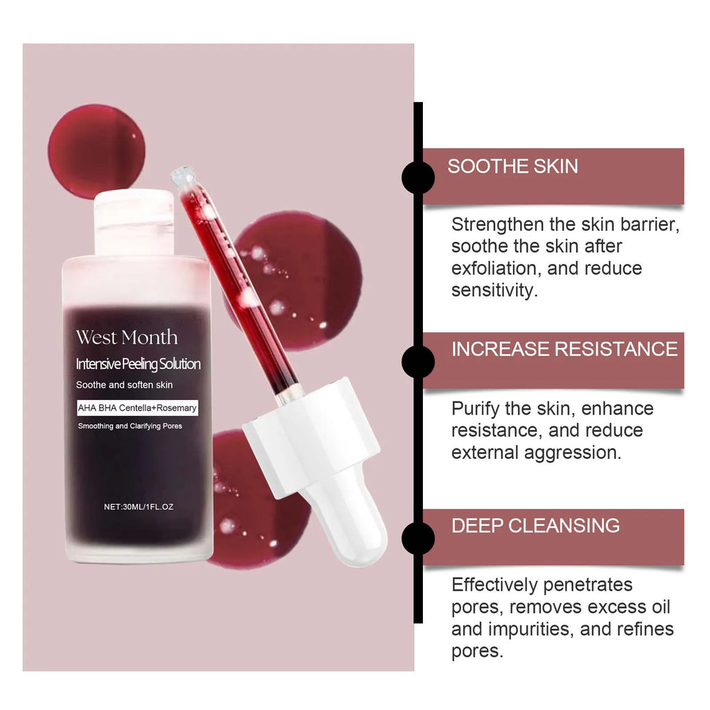 AHA BHA Exfoliating Face Serum – Pore Tightening & Brightening