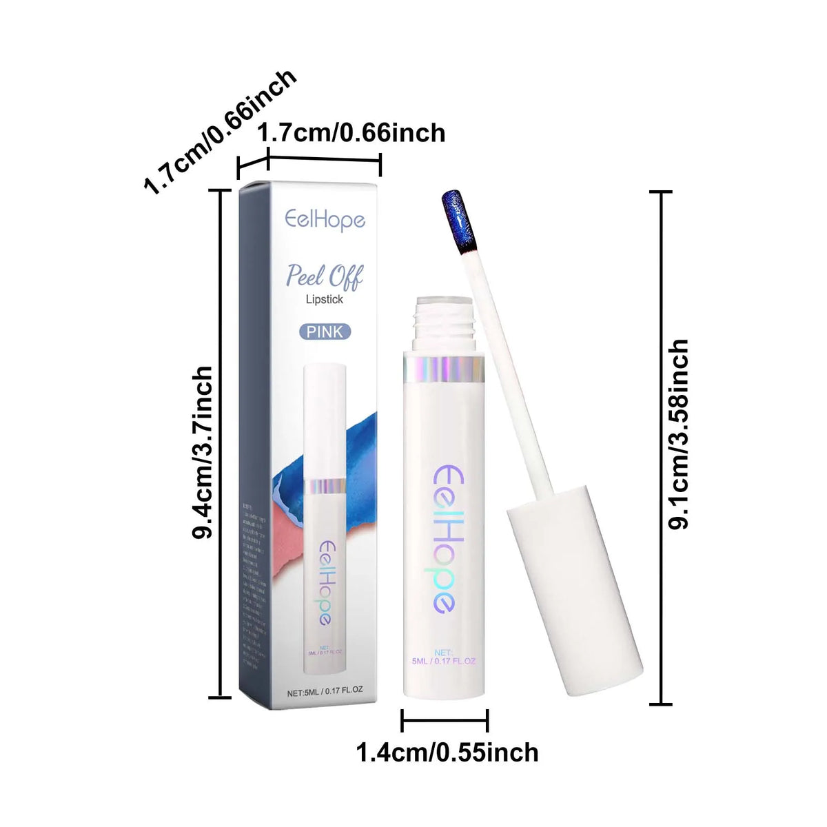 Eelhoe Tearable Lip Glaze – Matte, Waterproof & Long Lasting
