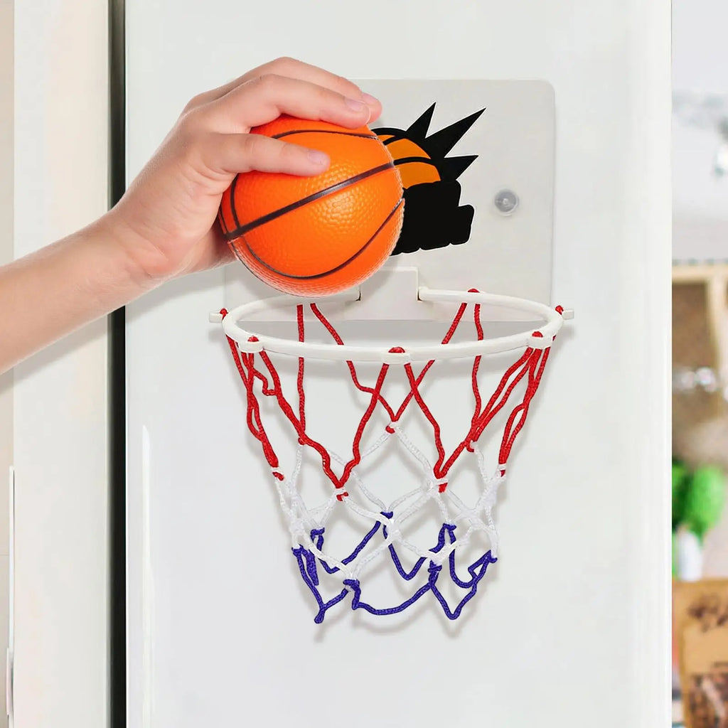 Kids Mini Basketball Hoop Set – Suction Cup Indoor Toy