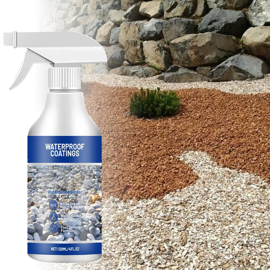 120ml Fast-Dry Gravel Binder & Mulch Glue for Garden & Patio