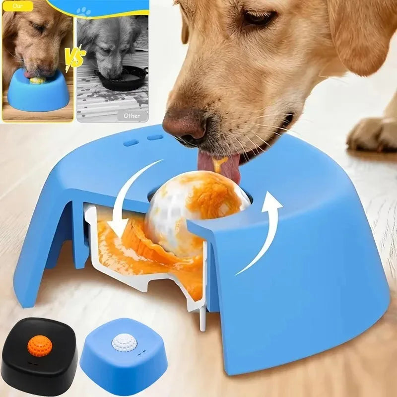 Slow Feeder Lick Bowl for Dogs & Cats – Anti-Choking Pet Bowl