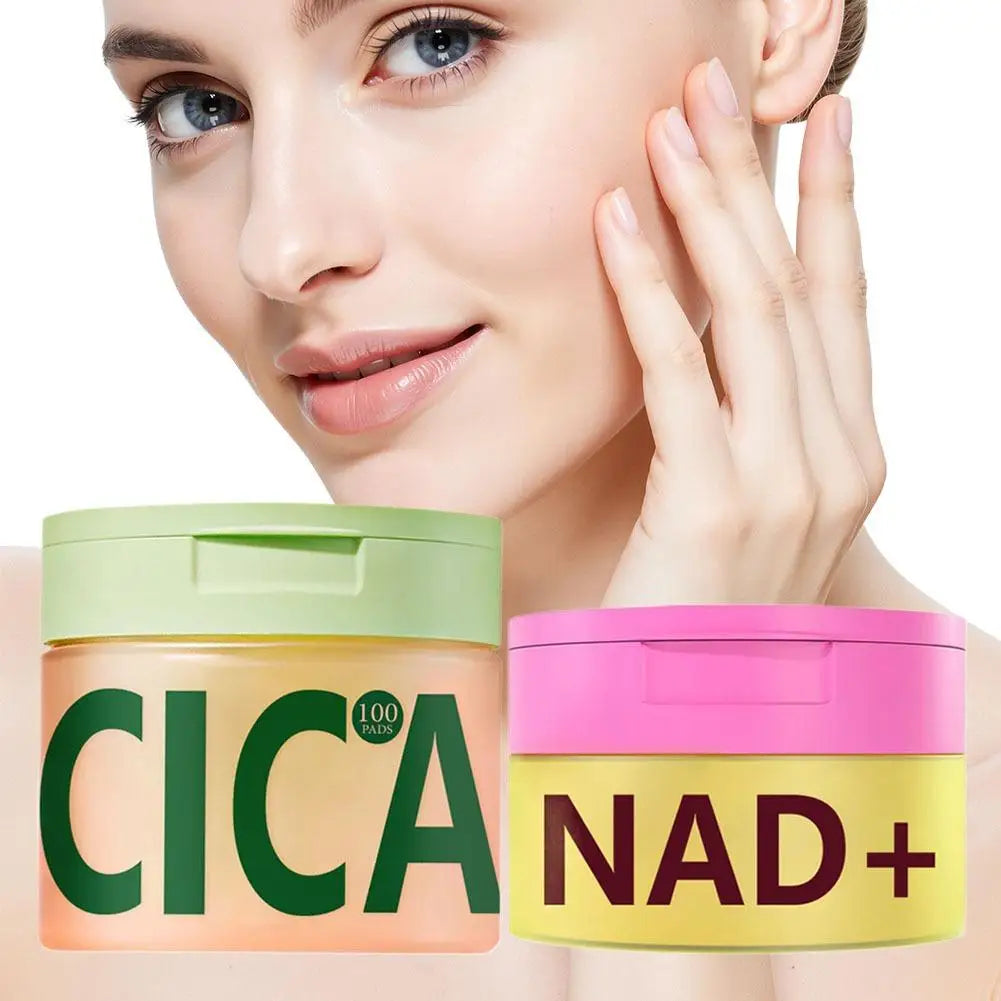 NAD+ Cream & Centella Asiatica Polishing Pads Skincare Kit