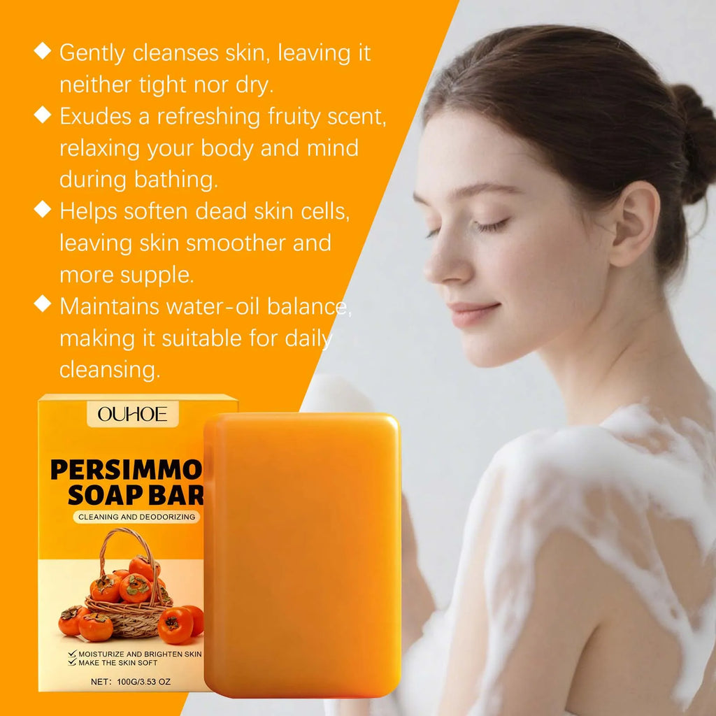 Persimmon Fresh Bath Soap – Moisturizing Handmade Bar Soap