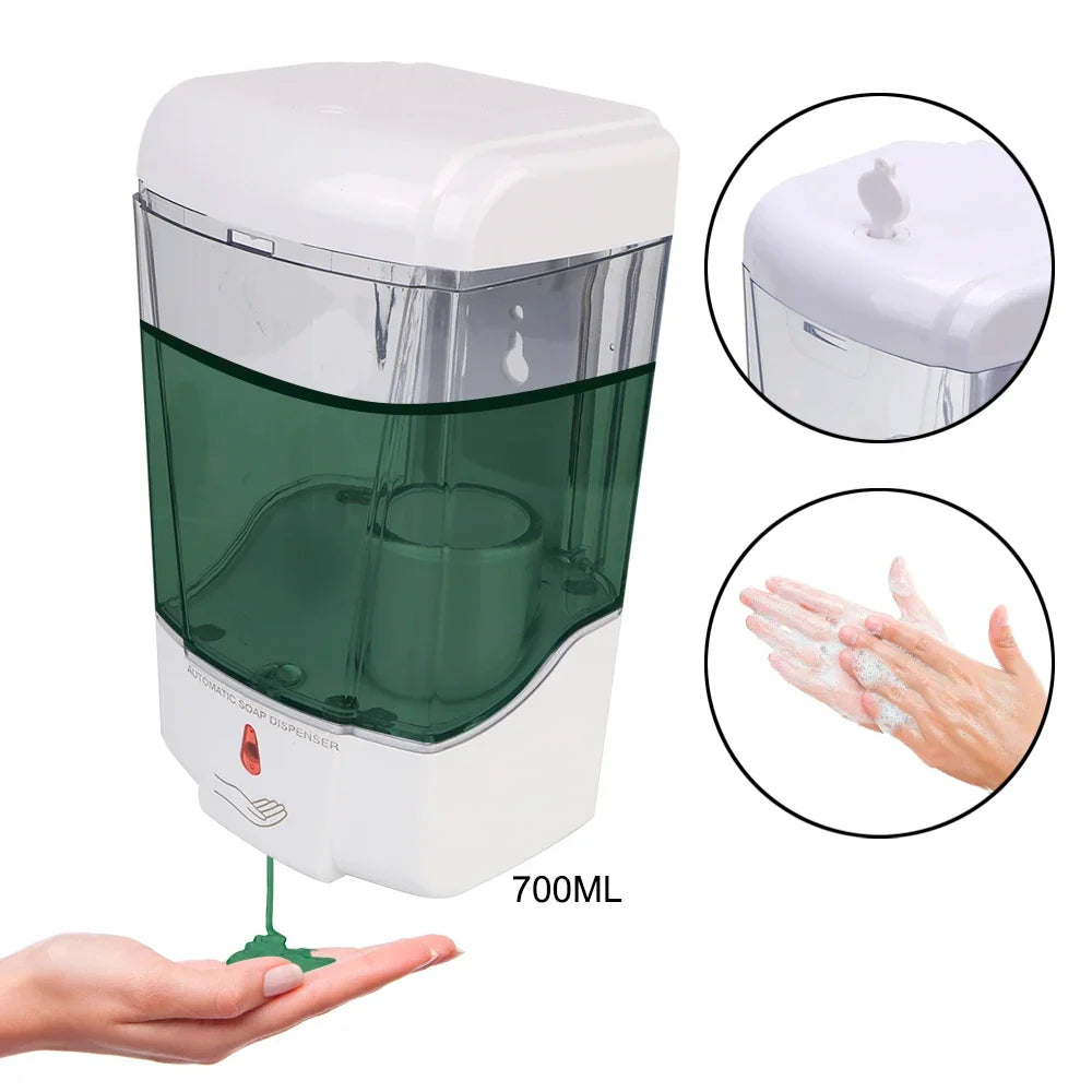 Touchless IR Sensor Soap Dispenser 700ml – Wall Mount
