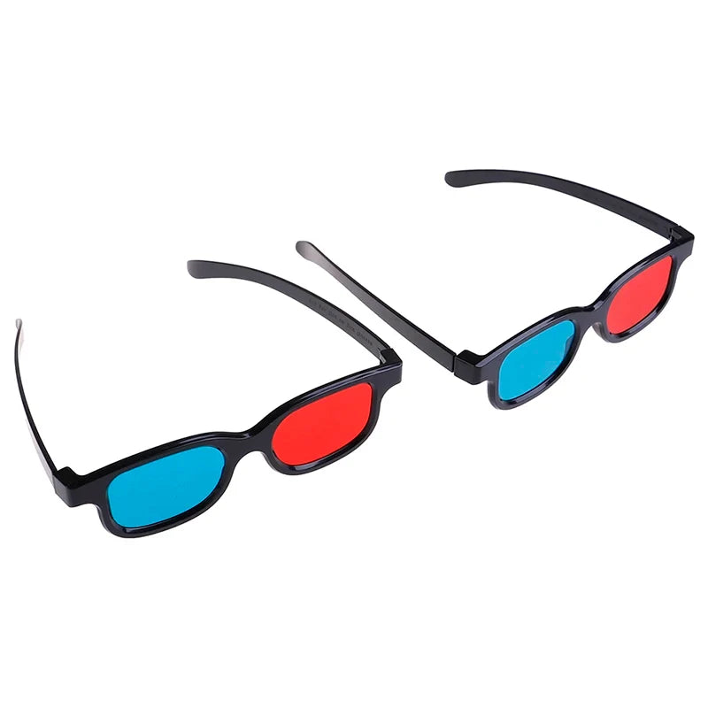 Red Blue Anaglyph 3D Glasses – Movies, Games & 3D Pictures