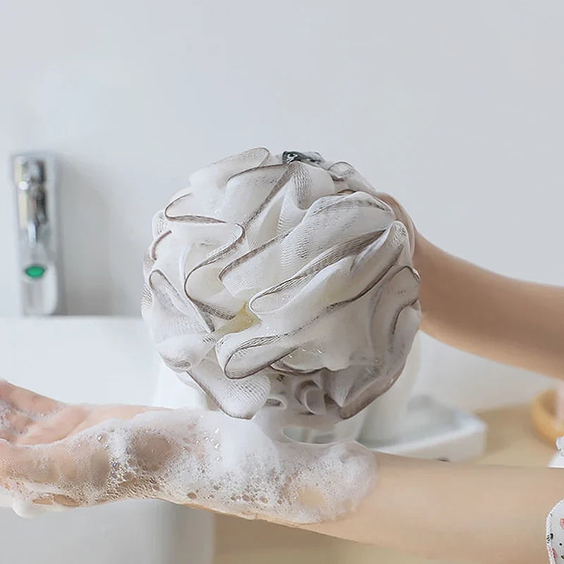 Large Mesh Bath Sponge Ball – Exfoliating Body Scrubber
