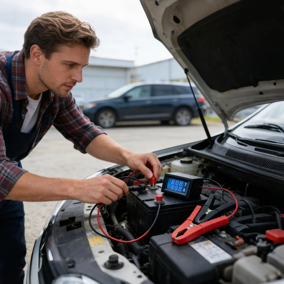 Vehicle Battery Leakage & Parasitic Draw Detector Tool