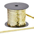 Clear AB Sequin Ribbon Trim 6mm 100 Yards | Iridescent PVC