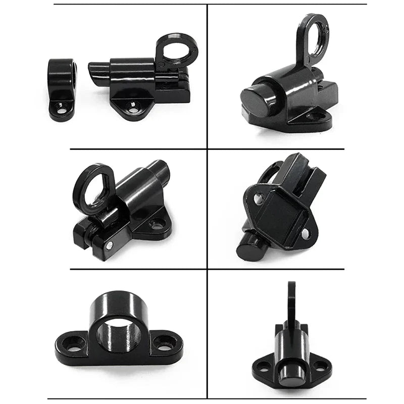 Aluminum Alloy Spring Door Bolt Automatic Gate Latch Lock