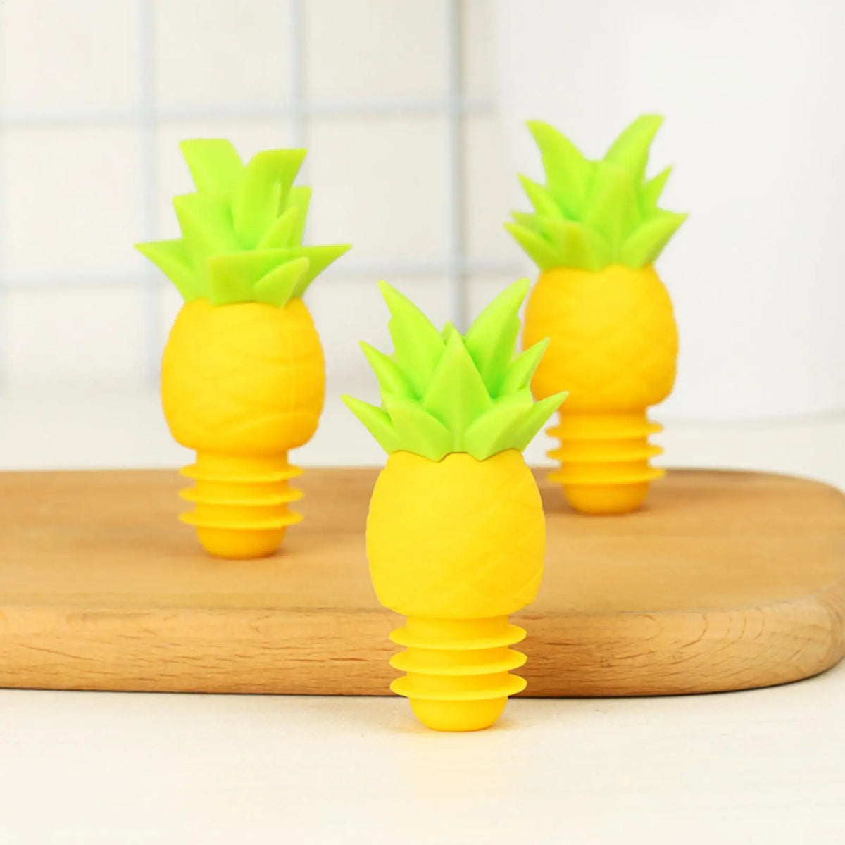 Wine Stopper Reusable Pineapple Shape Beverage Preservation Funny