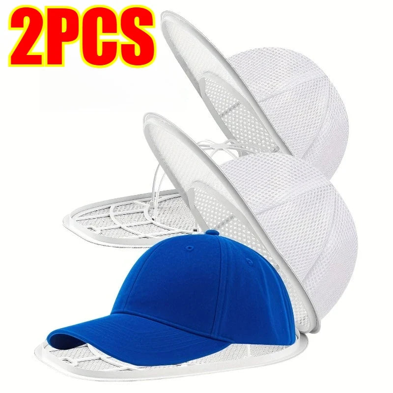 Baseball Cap Washing Bag – Anti-Deformation Mesh Hat Cleaner