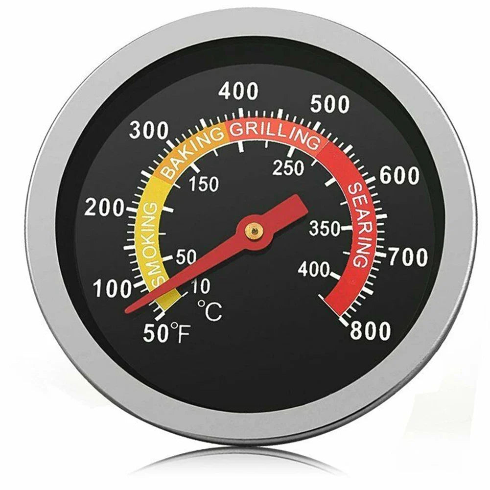 Barbecue Thermometer Oven Temp Gauge 10 400 BBQ Grill Temperaturer