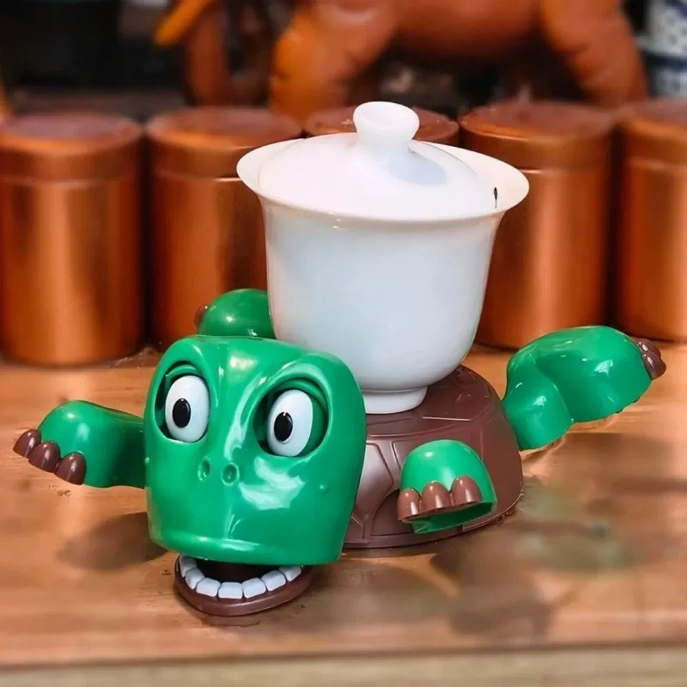 3D Printed Quirky Turtle Coaster – Funny Reactive Mug Mat