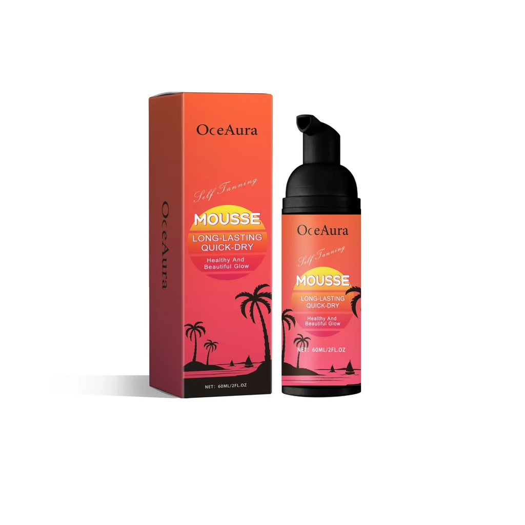 OceAura Self Tanning Mousse | Sunless Bronzer Spray 60ml