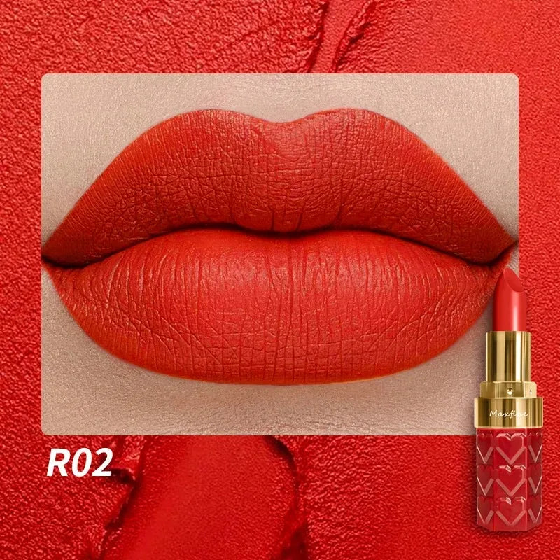 Nude Matte Lipsticks 4 Colors Waterproof Long Lasting Lip Stick Not