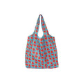 Foldable Reusable Grocery Tote Bag – Floral Fruit Print