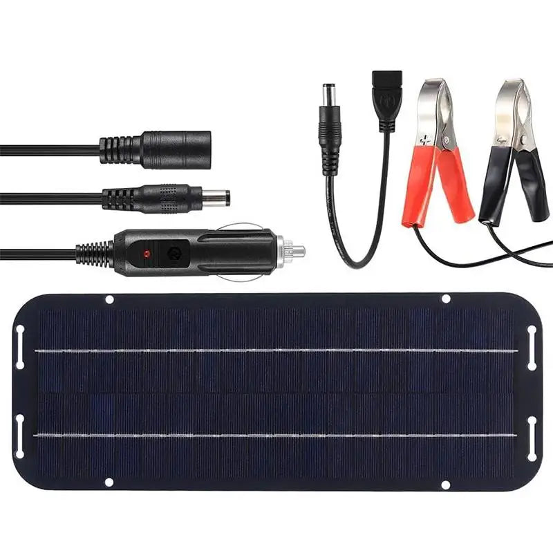40W Solar Trickle Charger Kit 6V – Car, Boat, RV Battery
