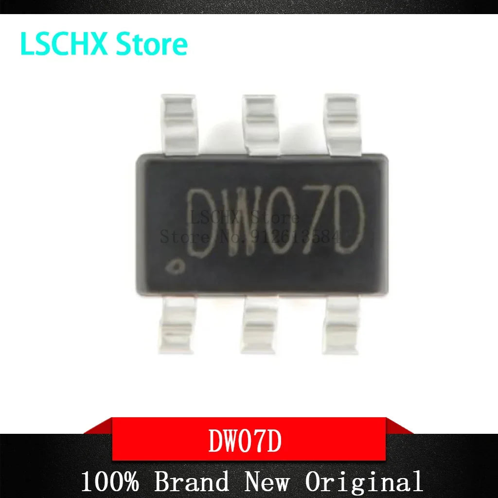 10PCS SMD Li-Ion Polymer Battery Protection IC – DW02A DW06D