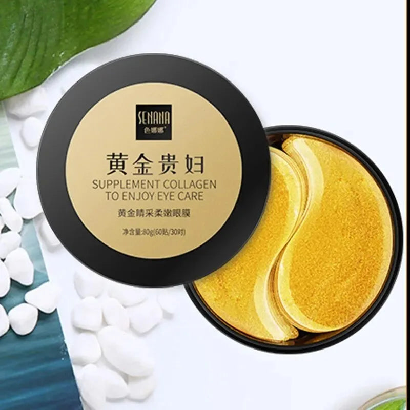 Golden Moisturizing Eye Mask Relieve Fatigue Nourish Area Collagen