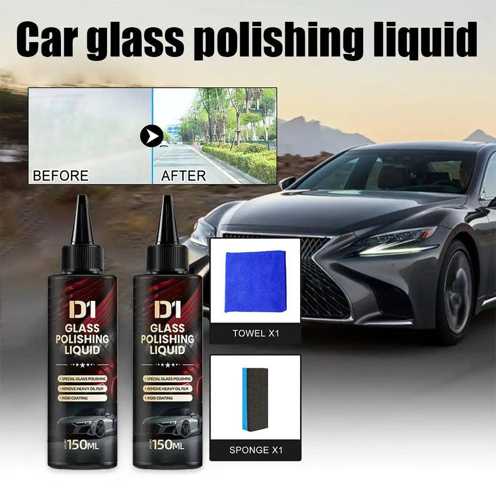 Glass Polishing Paste – Oil Film & Water Spot Remover for Auto