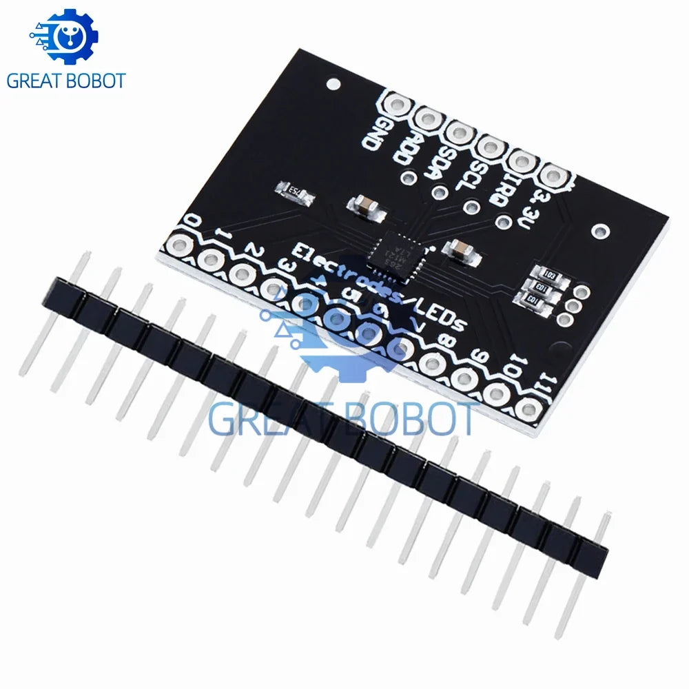 MPR121 Capacitive Touch Sensor Module – I2C Arduino Keyboard