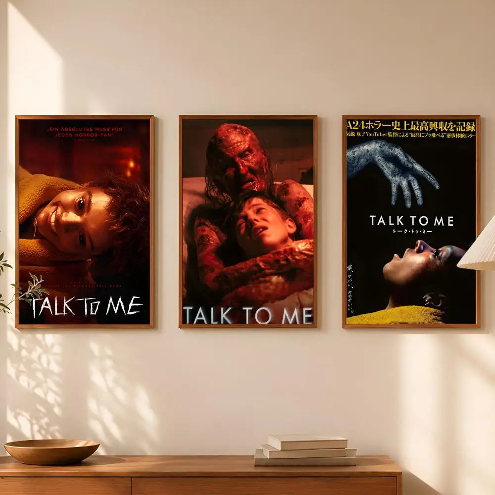 Talk to Me Movie Poster – Self-Stick HD PVC Wall Art