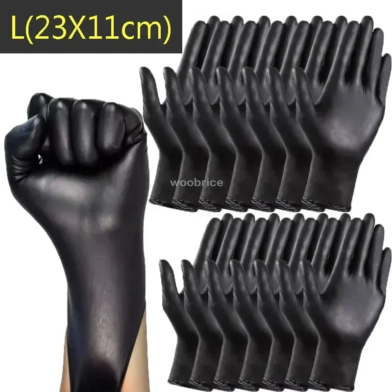 Disposable Nitrile Gloves 100 Pack – Powder-Free & Waterproof