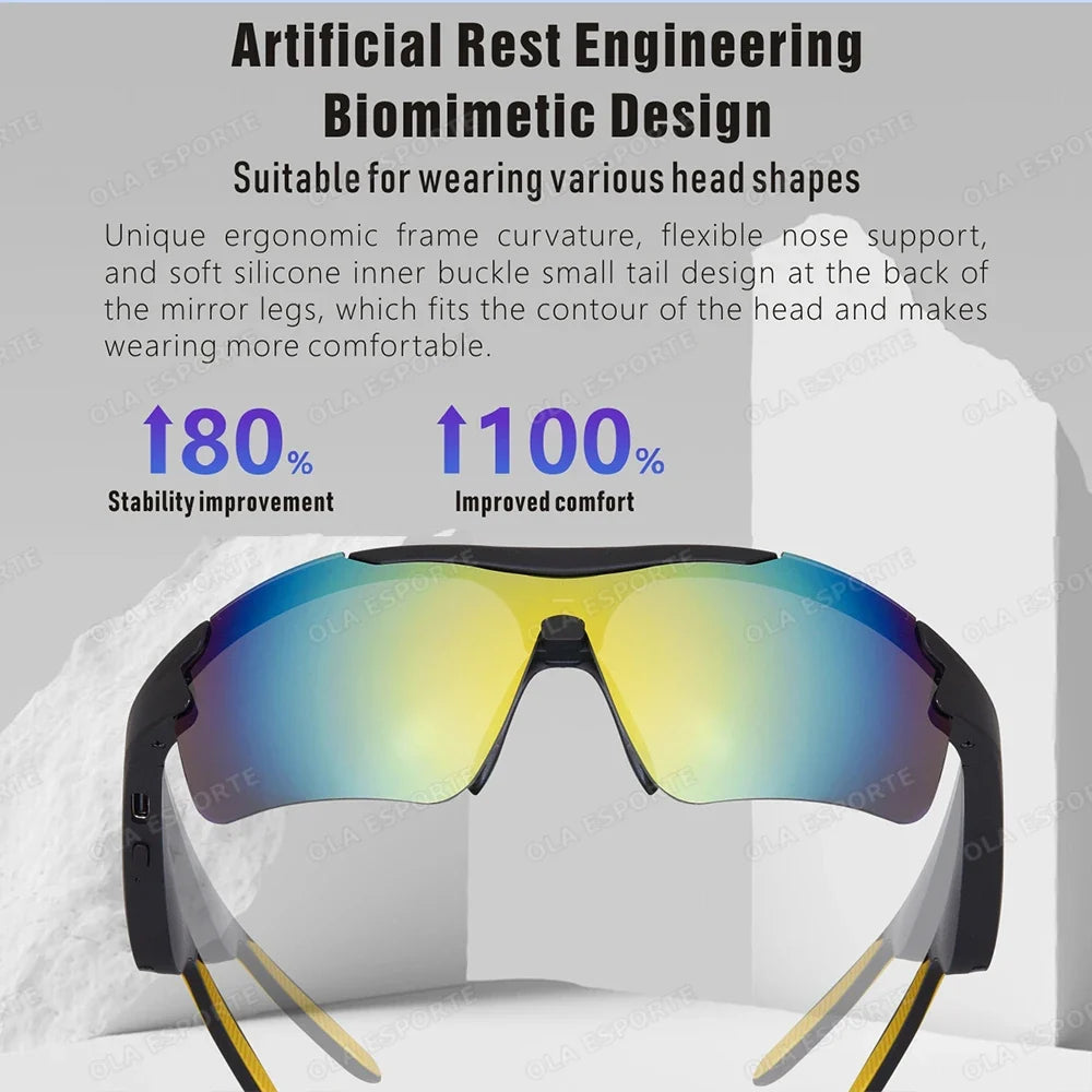 Newest Audio Outdoor Smart Glasses Wireless Bluetooth Call Music