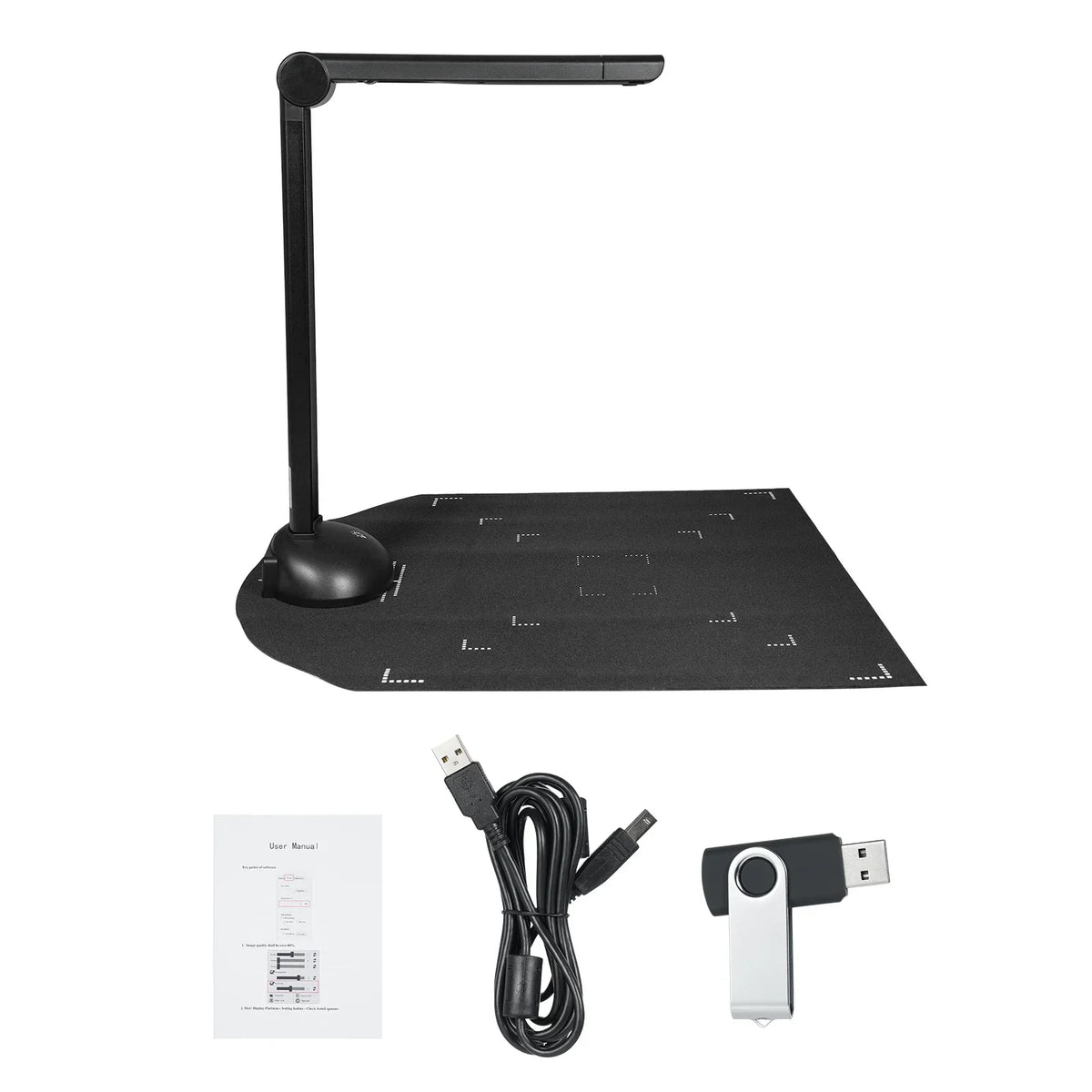 H6 Document Camera Book Scanner Speed Scanning Support Multi-language