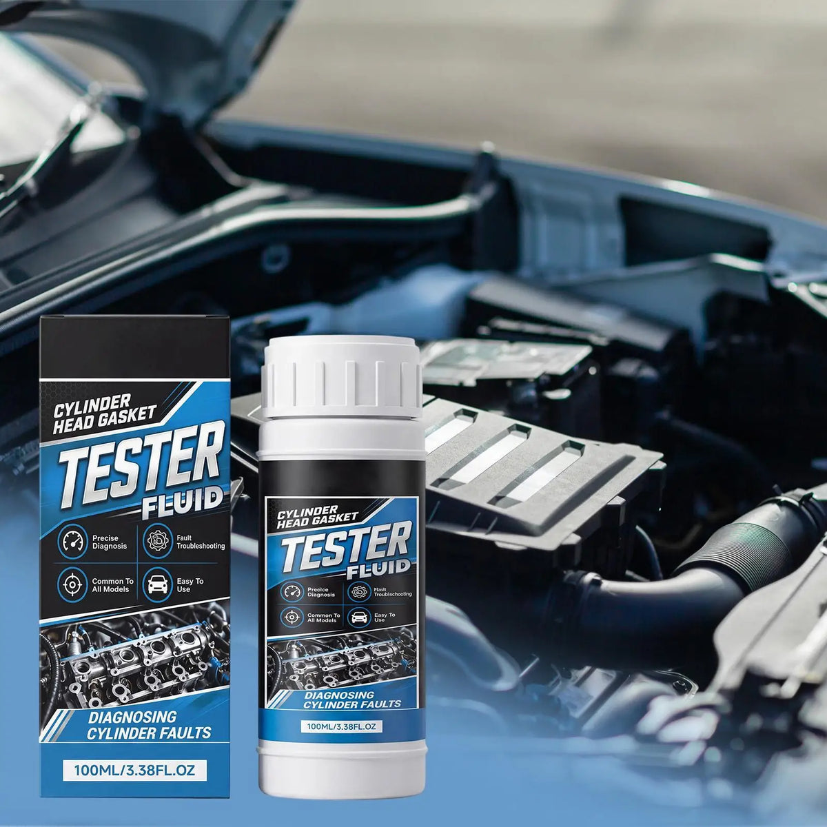 100ml Combustion Leak Test Fluid | Head Gasket Detector